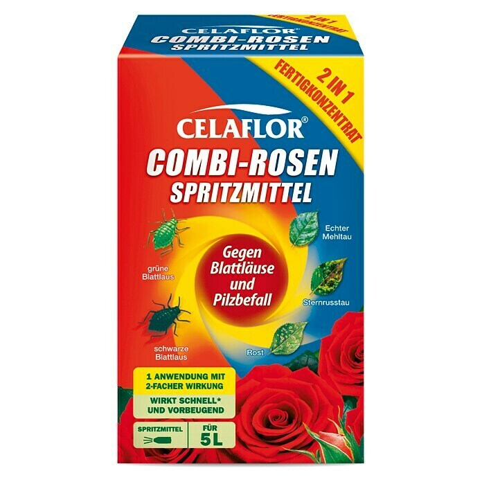 Celaflor Kombi-Rosenspritzmittel