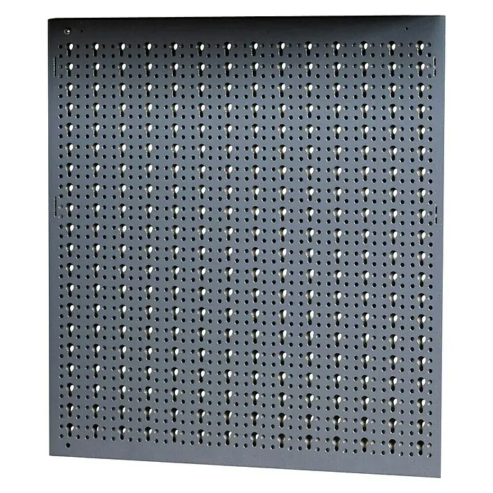 Küpper Profi Modul System Lochwand - L x B x H: 550 x 15 x 550 mm - Graue Lochplatte mit zahlreichen Löchern zur Werkzeugaufbewahrung. Ideal für Werkstätten und Garagen, um Ordnung zu halten und Werkzeuge griffbereit zu haben.