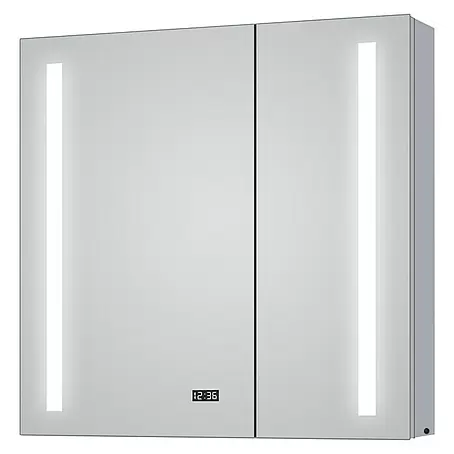 DSK  LED-Spiegelschrank Aluminio Sun