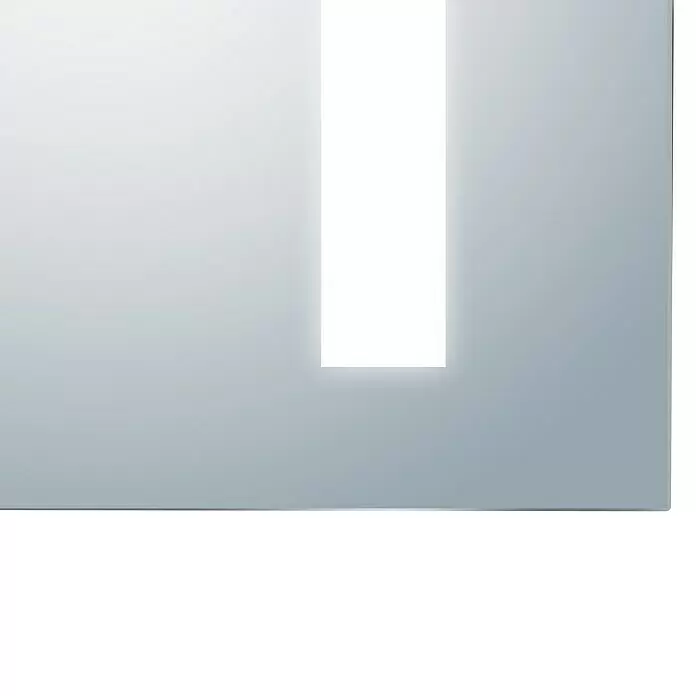 DSK LED-Spiegelschrank Aluminio Sun - B x H: 100 x 70 cm, Silber - Detailaufnahme