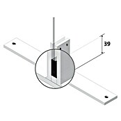 Room Plaza Abstands-Set (40 x 25 x 8 mm, Passend für: Room Plaza Standfuß aus Aluminum)