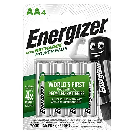 Energizer  Akku Rechargeable PowerPlus Mignon AA