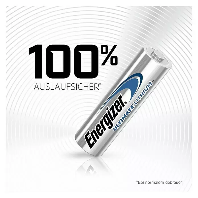 Energizer Batterie Ultimate Lithium - Mignon AA, 1,5 V, 2 Stk. - Anwendungsbeispiel