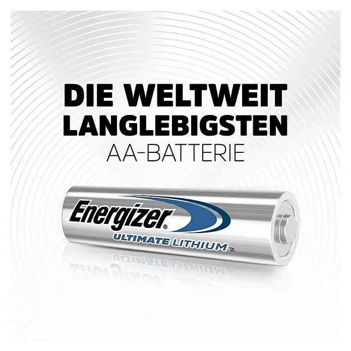 Energizer Batterie Ultimate Lithium - Mignon AA, 1,5 V, 4 Stk. - Anwendungsbeispiel