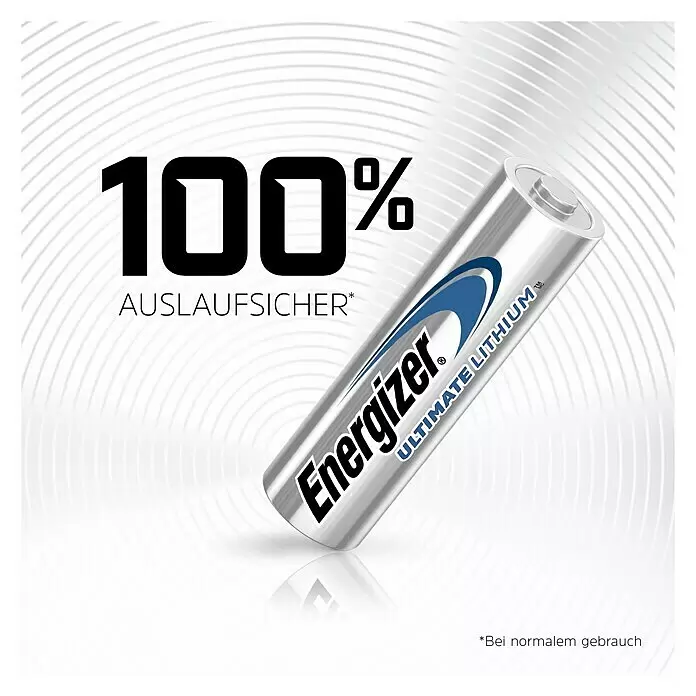 Energizer Batterie Ultimate Lithium - Mignon AA, 1,5 V, 4 Stk. - Anwendungsbeispiel