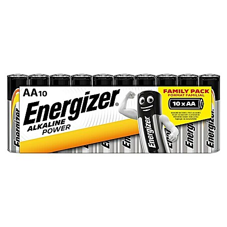 Energizer Batterie (10 Stk., Mignon AA, 1,5 V)