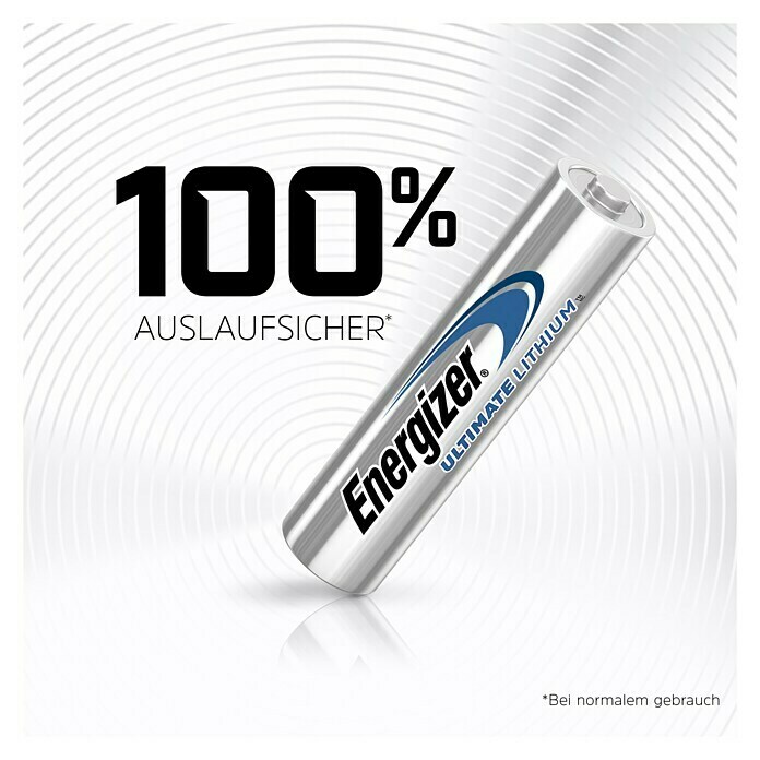 Energizer Batterie Ultimate LithiumMicro AAA, 1,5 V, 4 Stk. Use Shot