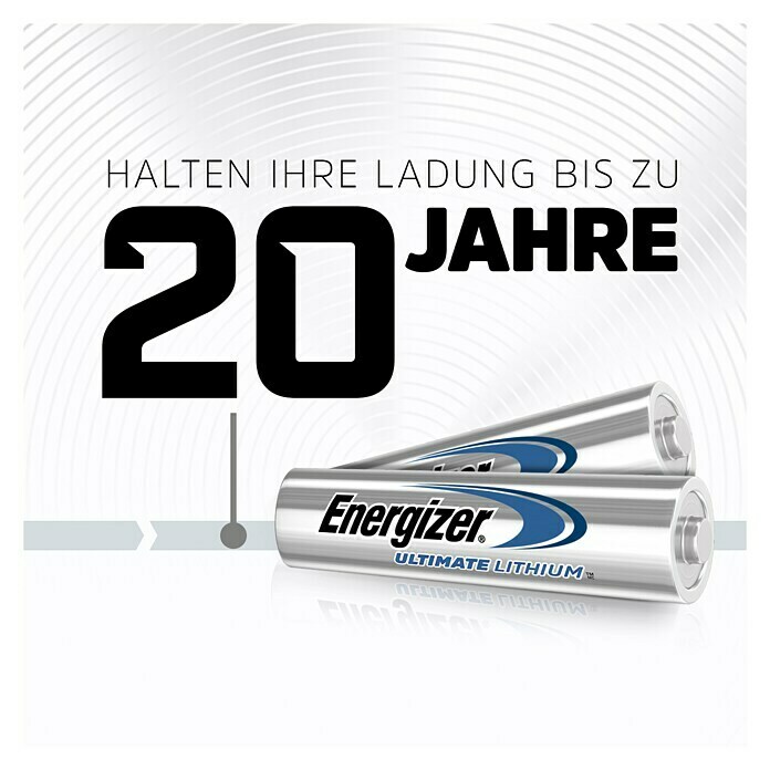 Energizer Batterie Ultimate Lithium (Micro AAA, 1,5 V, 4 Stk.)