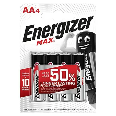 Energizer  Batterie Max AA