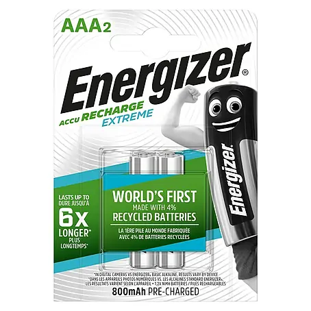 Energizer  Akku Rechargeable Extreme Micro AAA