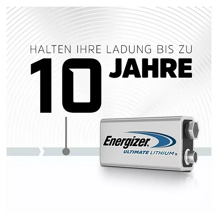 Energizer Ultimate Lithium Batterie - 9-Volt-Block, Lithium, 1 Stk. - Anwendungsbeispiel