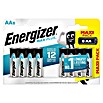 Energizer Alkaline-Batterie (Mignon AA, Alkali-Mangan, 1,5 V, 12 Stk.)