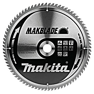 Makita Disco de sierra Makblade (305 mm, Orificio: 30 mm, 80 dientes)