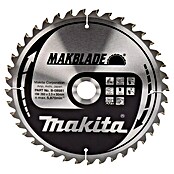Makita Disco de sierra Makblade (Diámetro: 260 mm, Orificio: 30 mm, 40 dientes)