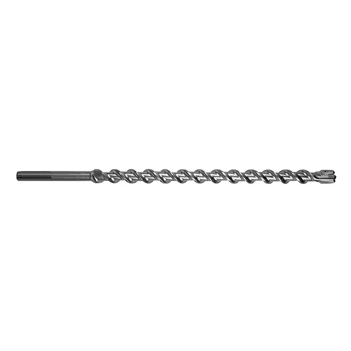 Makita Broca para hormigón y mampostería MAK4 - 1 ud., Diámetro de la broca: 28 mm, Largo: 370 mm - Esta es una broca, diseñada para cortar hormigón resistente, con estrías de precisión y un mango SDS Plus para un agarre seguro a la máquina.