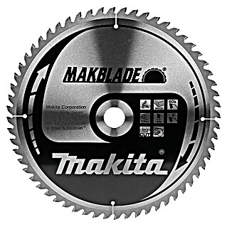 Makita Disco de sierra Makblade (305 mm, Orificio: 30 mm, 60 dientes)