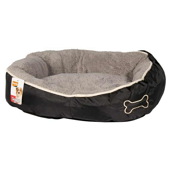 Karlie Hundebett Chipz70 x 73 x 20 cm, Fleece, Grau Front View