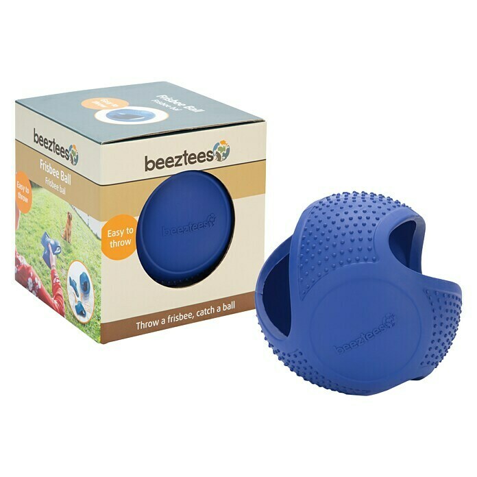 Beeztees Fetch HundespielzeugDurchmesser: 17 cm, Gummi, Blau Unknown