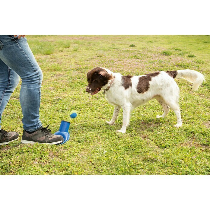 Beeztees Fetch BallschleuderKunststoff, Blau, Geeignet für: Hunde Use Shot