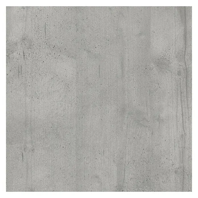 CDF-Platte Fixmaß - Grau, 1.390 x 1.020 x 12,4 mm - Nahaufnahme einer Betonoberfläche mit subtilen Holzmaserungsmustern, ideal für moderne Designanwendungen.