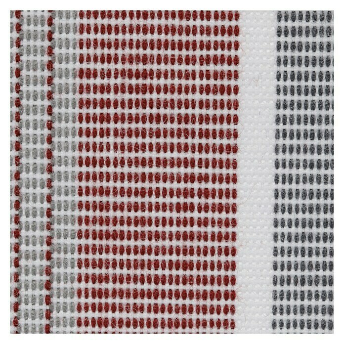 Deyo Limassol Vollkassettenmarkise (Grau/Bordeaux/Weiß, Farbe Rahmen: Weiß, Breite: 5 m, Ausfall: 3,5 m)
