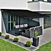 Deyo Limassol Vollkassettenmarkise (Anthrazit, Farbe Rahmen: Anthrazit, Breite: 5,5 m, Ausfall: 3,5 m)