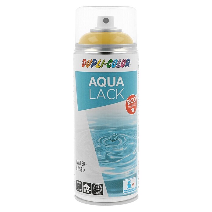 Dupli-Color Aqua Pršilni lak RAL 1021  (Rumena, Visoki sijaj, 350 ml) | 5977 - Spray Acryl-Lacke farbig | HADM - Lackspray | HAD - Farben | HA - Farben | H - Innendeko/Farben | BAUHAUS