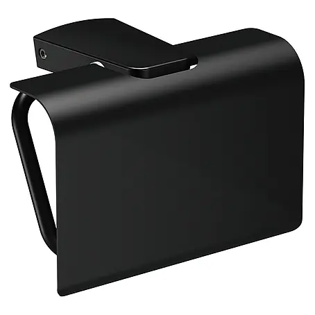 Creabath Soul Black Portarrollos papel higiénico