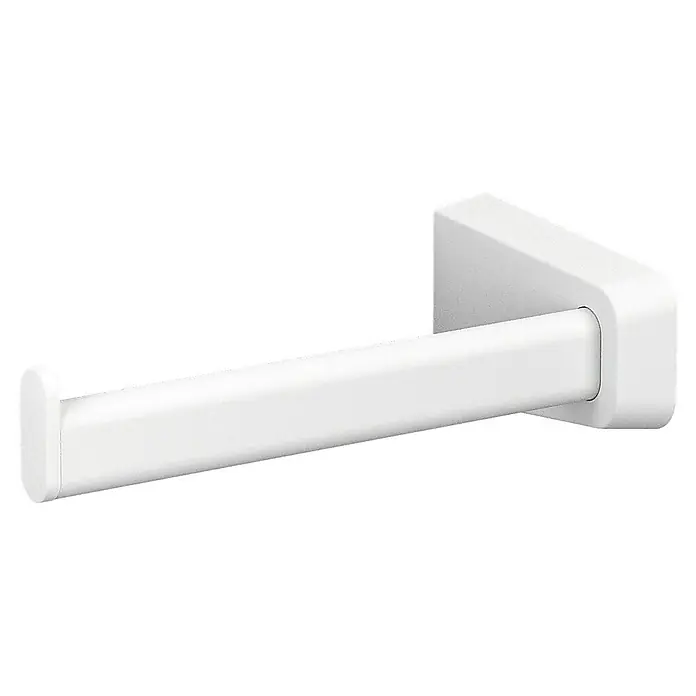 Creabath Soul White Portarrollos papel higiénico - Sin tapa, Blanco - Este elegante portarrollos de papel higiénico blanco es un accesorio práctico y elegante para cualquier baño. Es fácil de montar y limpiar.
