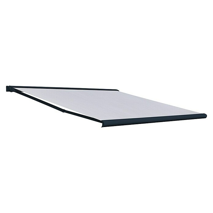 Deyo Limassol Vollkassettenmarkise (Beige, Farbe Rahmen: Anthrazit, Breite: 3,5 m, Ausfall: 3 m)