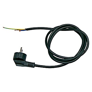 Voltomat Rubberen kabel 3 m - zwart (Zwart, Kabellengte: 3 m, H05VV-F)