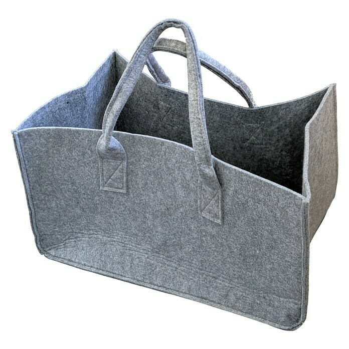 Lienbacher Filztasche50 x 34 x 27 cm, Grau Front View