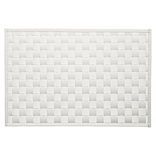 D-c-fix Placemat-set Savannah Wit (43 x 30 cm, Hoekig, Kunststof, Wit)