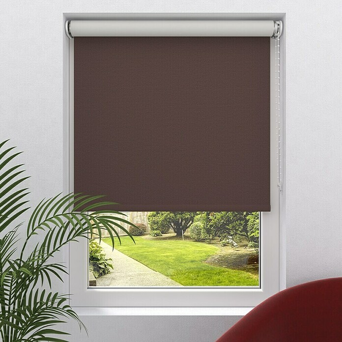 Verduisterend rolgordijn (b x h: 210 x 190 cm, Bruin) | BAUHAUS