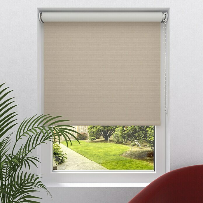 Verduisterend rolgordijn (b x h: 210 x 190 cm, Zand) | BAUHAUS