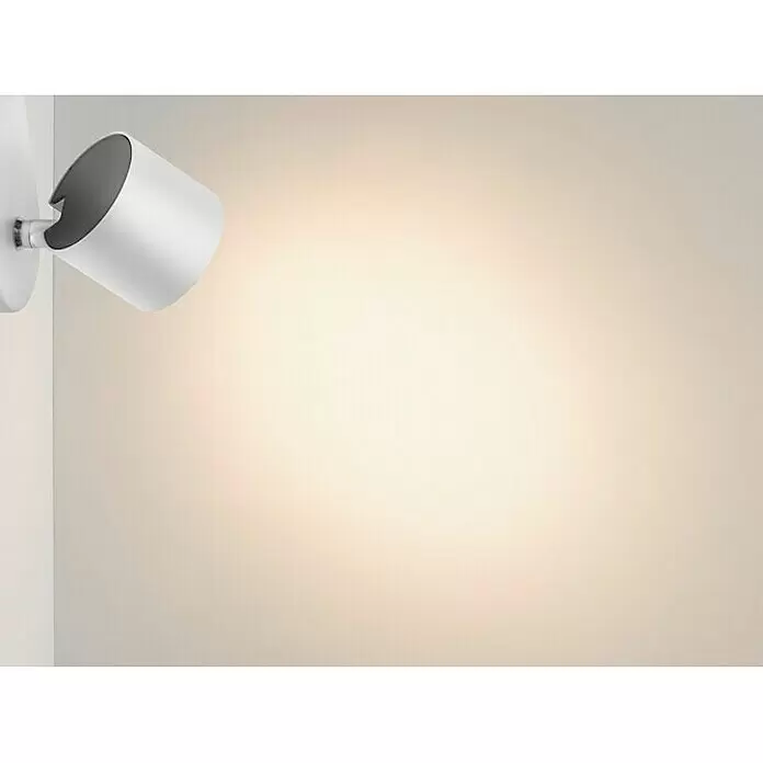 Philips LED-Wandstrahler myLiving - 4,5 W, L x B x H: 56 x 6 x 8,2 cm, Weiß, Warmweiß