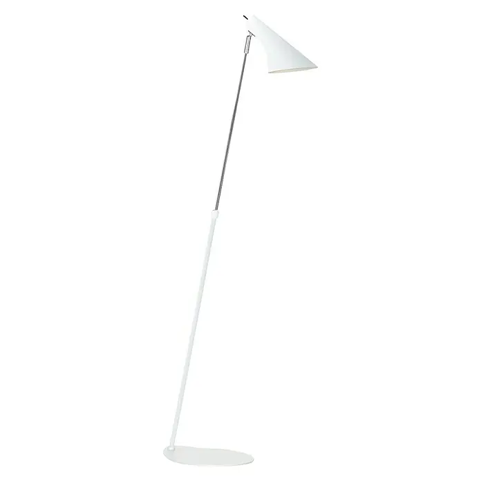 Nordlux Vanila Lámpara de pie - 40 W, Altura: 129 cm, Blanco, E14 - Elegante lámpara de pie blanca con un diseño elegante, perfecta para espacios de vida y oficinas modernos, proporcionando una iluminación elegante.