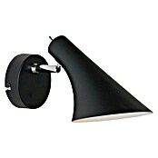 Nordlux Vanila Aplique de pared (40 W, Negro, L x An x Al: 14,5 x 14,5 x 17 cm)