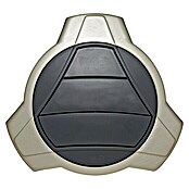 OptimAIRo Jalousieklappe (Durchmesser Anschlussstutzen: 100 mm, Magnetische Rückstauklappe, Anthrazit/Bronze)