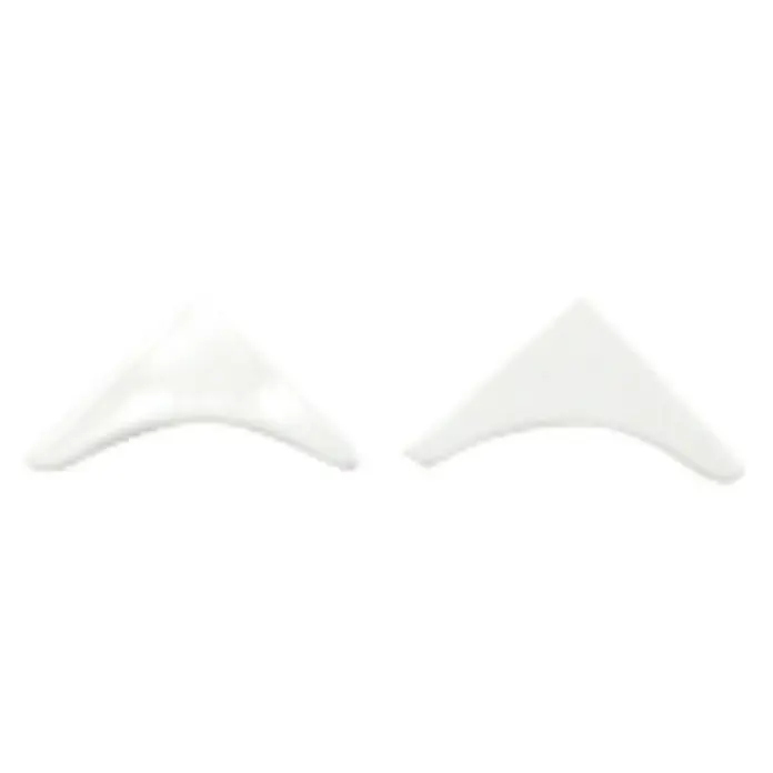 Maderas Daganzo Capuchón protector Blanco - Aluminio, Blanco, 2 ud. - Dos almohadillas nasales blancas que ofrecen un soporte cómodo y un ajuste mejorado para tus gafas.