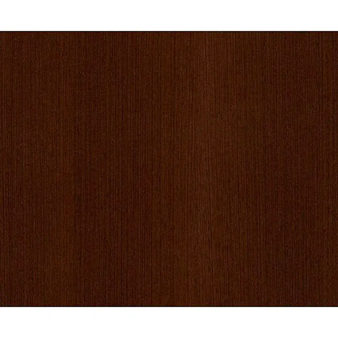 Maderas Daganzo Canto Mozart - Wengué, 1 m x 22 mm - Primer plano de una superficie de grano de madera oscura, ideal para muebles o como textura para proyectos de diseño.