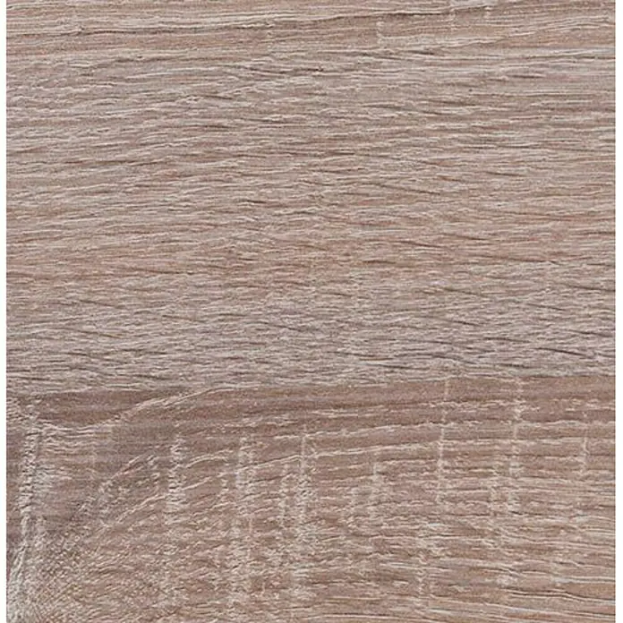 Maderas Daganzo Canto de PVC Tafaya - 200 m x 22 mm x 1 mm, Roble - Primer plano de una superficie de madera clara que muestra una veta distinta, ideal como textura o fondo.