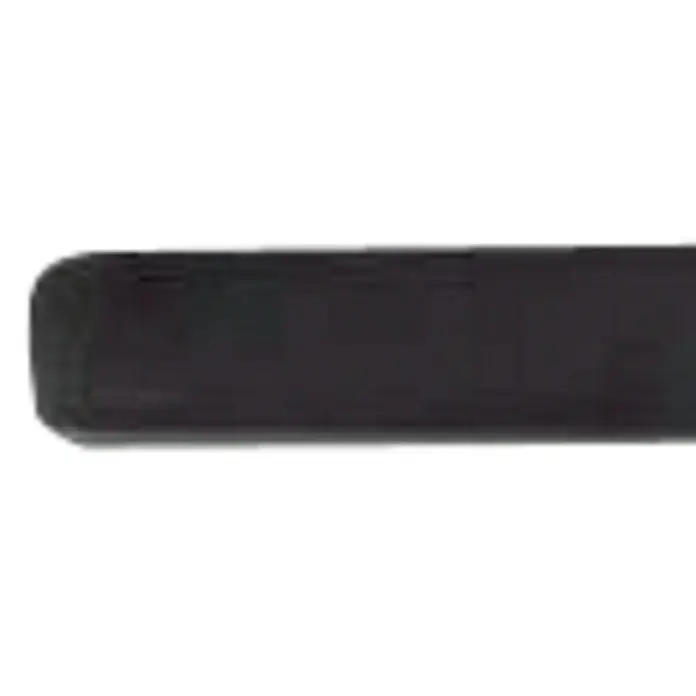 Maderas Daganzo Cantonera Blister - Negro, 650 x 30 mm - Barra de labios negra con punta redondeada, que proporciona una aplicación precisa y color duradero.