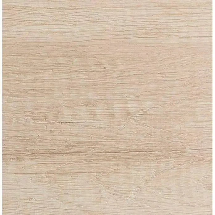 Maderas Daganzo Canto de PVC Ordesa - 200 m x 22 mm x 1 mm, Roble - Vista detallada de una superficie de madera clara con una veta fina, ideal para muebles o suelos. La textura natural añade calidez y elegancia.