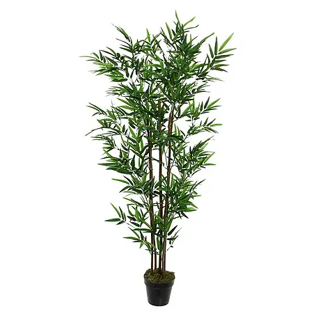 Planta artificial Bambú verde