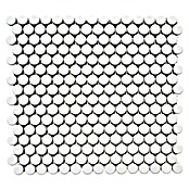 Mozaik pločica Knopf Uni 110N  (30,5 x 32 cm, Bijele boje, Mat) | BAUHAUS