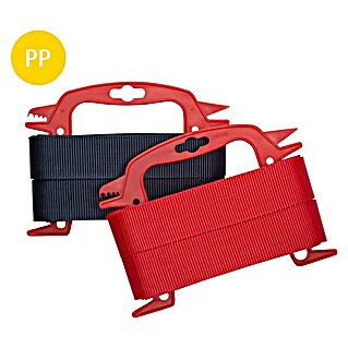 Stabilit Pasni trak (Dolžina vrvi: 8 m, Nosilnost: 125 kg, Rdeče barve/modre barve, 1 kos)