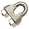 Seilklemme (Für Seildurchmesser: 4 mm, 2 Stk., Stahl)