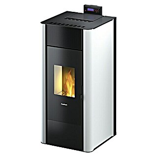 FreePoint Wasserführender Pelletofen Tesis 23 (4,7 kW - 22,8 kW, Raumheizvermögen: 112,8 - 547,2 m³, Weiß)
