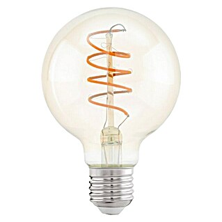 Eglo LED-Lampe (E27, Nicht Dimmbar, Warmweiß, 260 lm, 4 W, Lampenbezeichnung: G80)